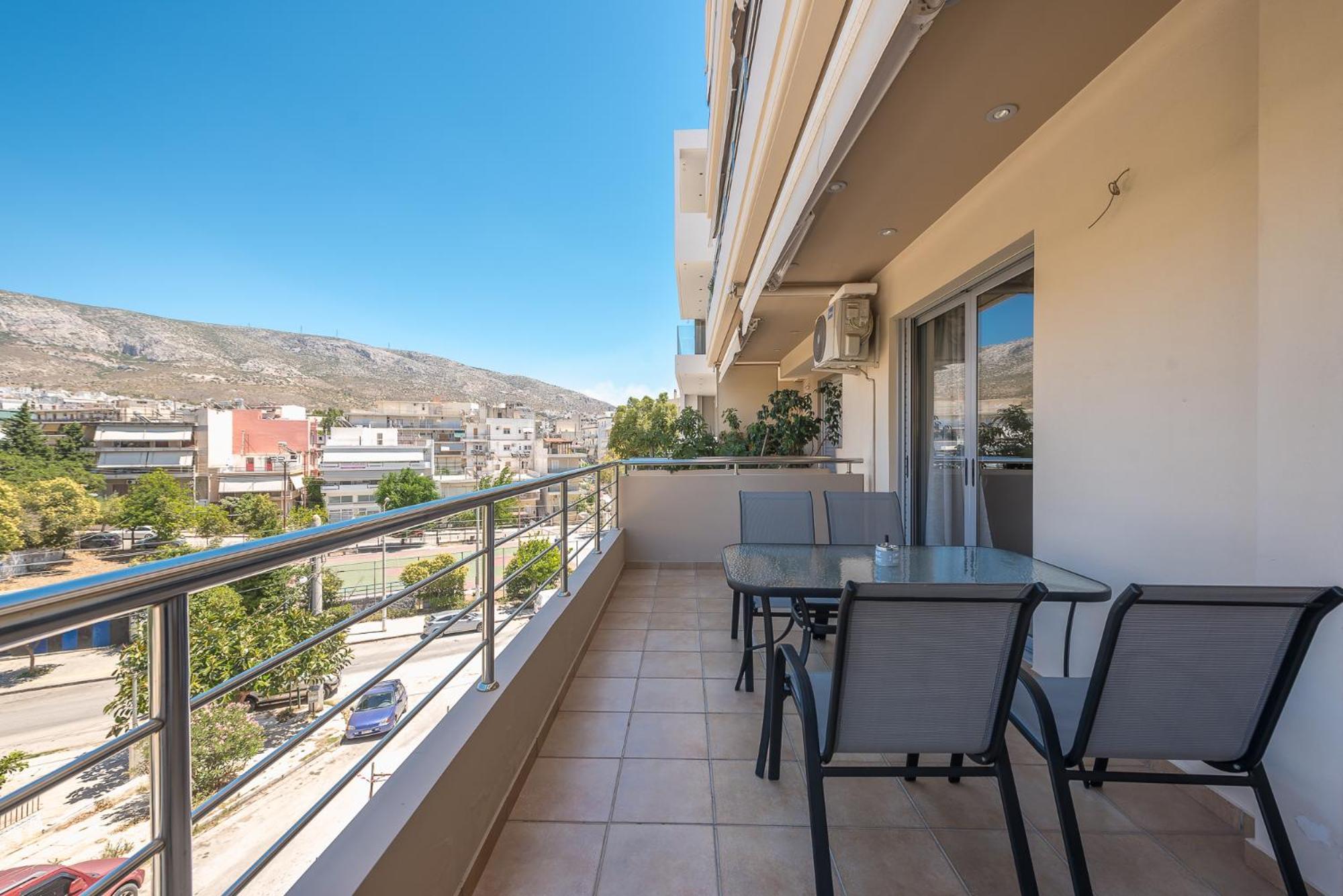 Rigas Apartment In Ilioupoli Atenas Exterior foto